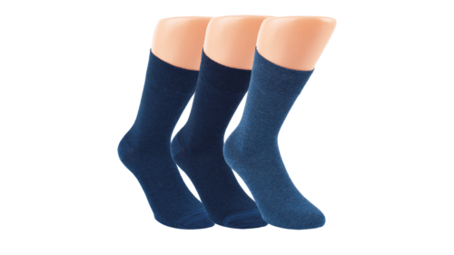 3 Paar Bambus-Socken "Jeans"