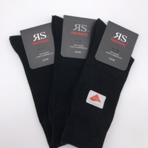3 Paar Herren Baumwoll-Socken "Schwarz"